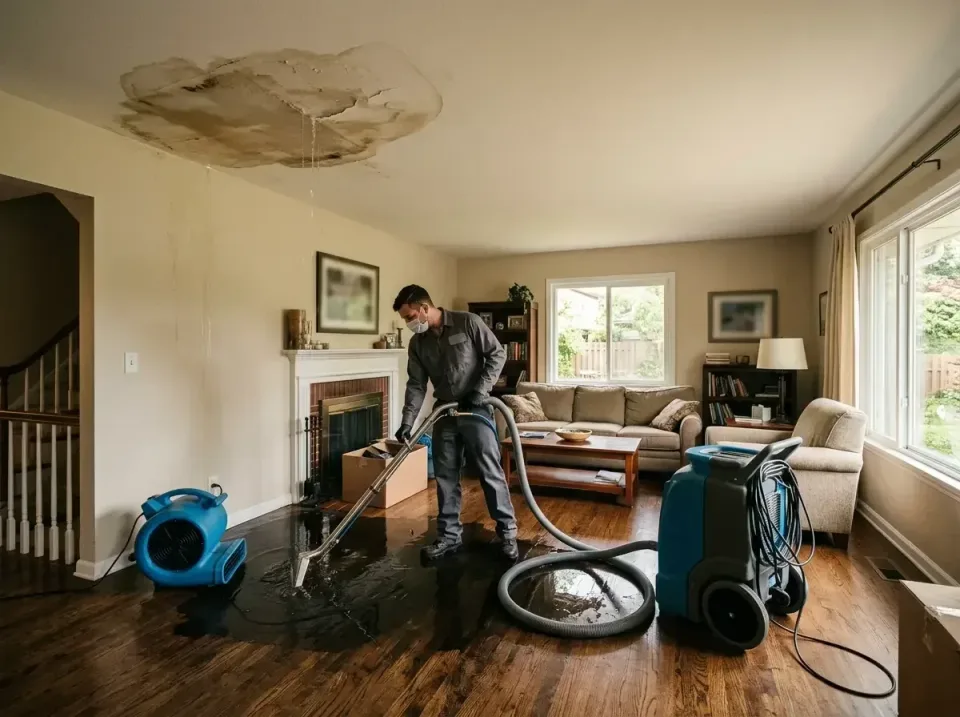 attic-pipe-burst-ceiling-drip-008 — frequently asked questions, Water Damage Restoration & Carpet Care in La Grange, NC